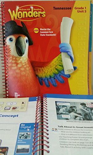 Wonders Reading Unit 5 Grade 1 [Spiral-bound]