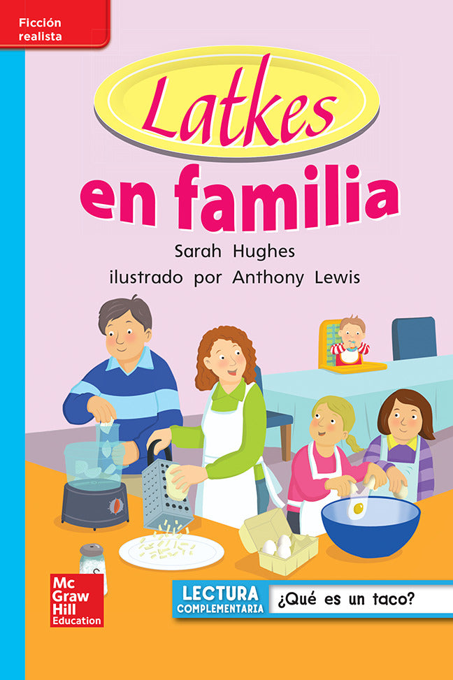Lectura Maravillas Leveled Reader Latkes En Familia On Level Unit 6 Week 4 Grade 1