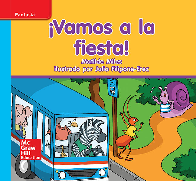 Lectura Maravillas Leveled Reader Vamos A La Fiesta On Level Unit 8 Week 1 Grade K