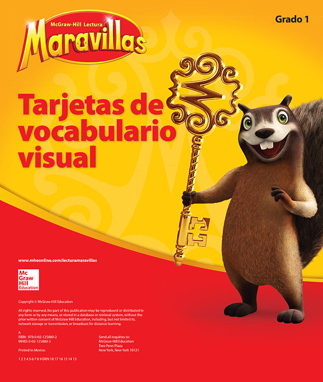 Lectura Maravillas Grade 1 Visual Vocabulary Cards