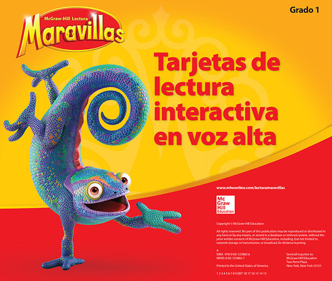 Lectura Maravillas Grade 1 Interactive Read Aloud Cards