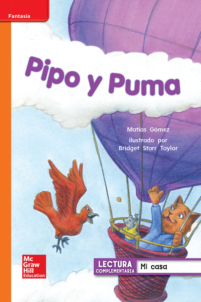 Lectura Maravillas Leveled Reader Pipo Y Puma Approaching Unit 1 Week 2 Grade 1