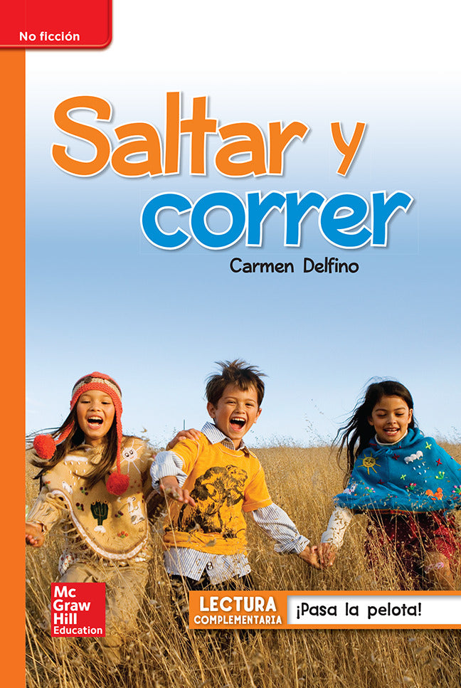 Lectura Maravillas Leveled Reader Saltar Y Correr Approaching Unit 1 Week 5 Grade 1