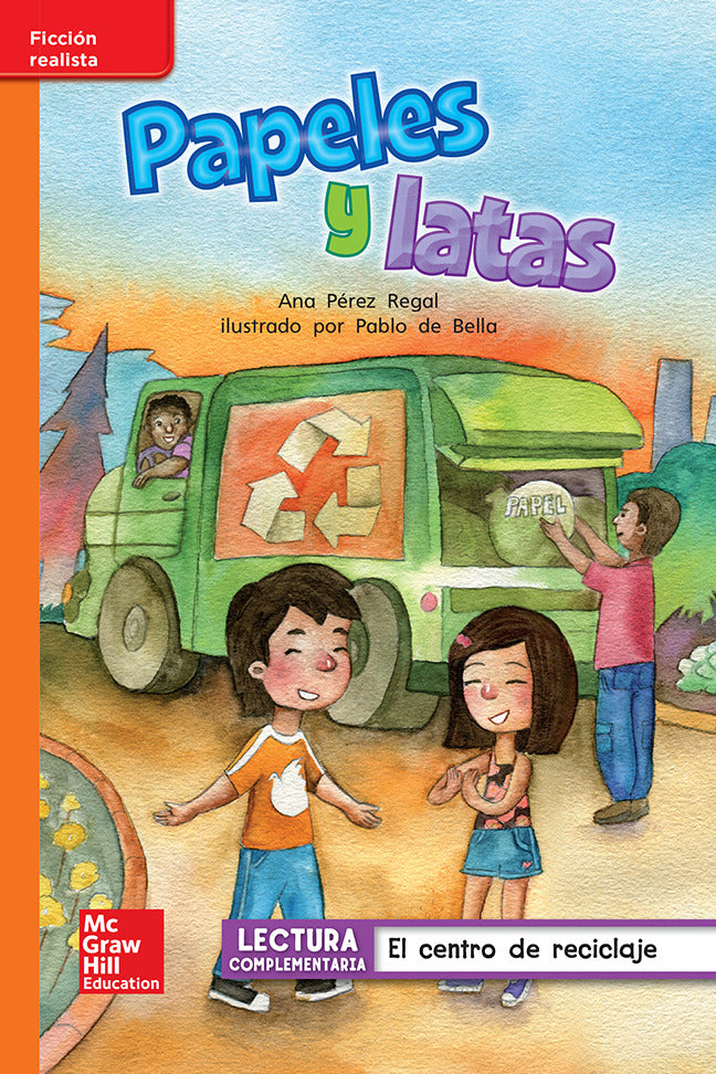 Lectura Maravillas Leveled Reader Papeles Y Latas Approaching Unit 2 Week 1 Grade 1