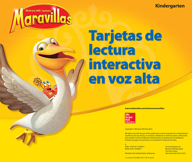 Lectura Maravillas Grade K Interactive Read Aloud Cards