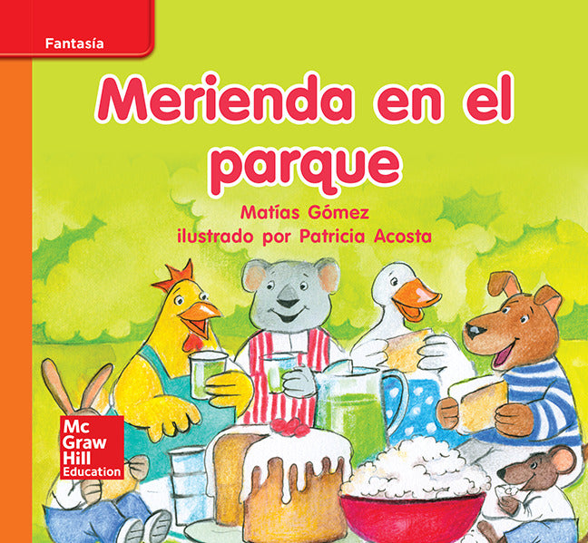 Lectura Maravillas Leveled Reader Merienda En El Parque Approaching Unit 10 Week 1 Grade K