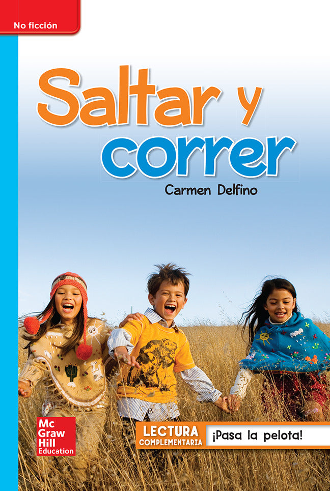 Lectura Maravillas Leveled Reader Saltar Y Correr Move On Level Unit 1 Week 5 Grade 1