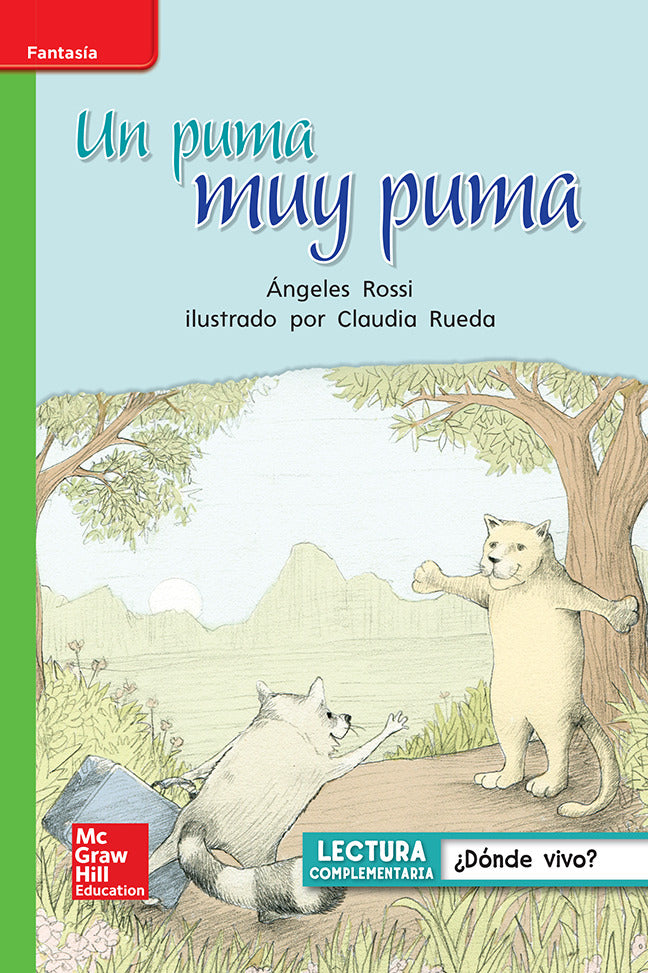 Lectura Maravillas Leveled Reader Un Puma Muy Puma Beyond Unit 1 Week 2 Grade 1
