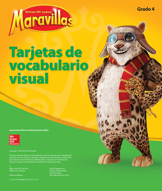 Lectura Maravillas Grade 4 Visual Vocabulary Cards