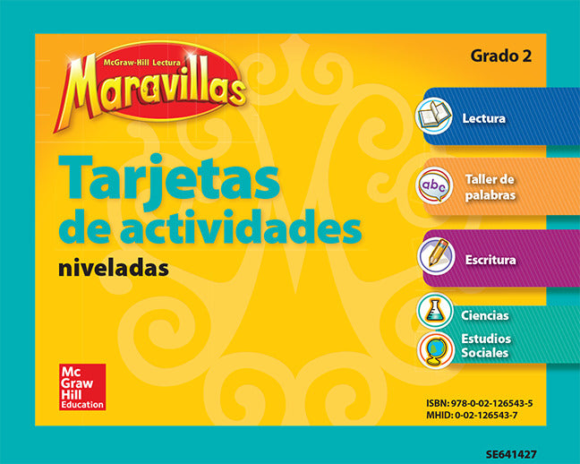 Lectura Maravillas Grade 2 Workstation Activity Cards Package 4 Cards