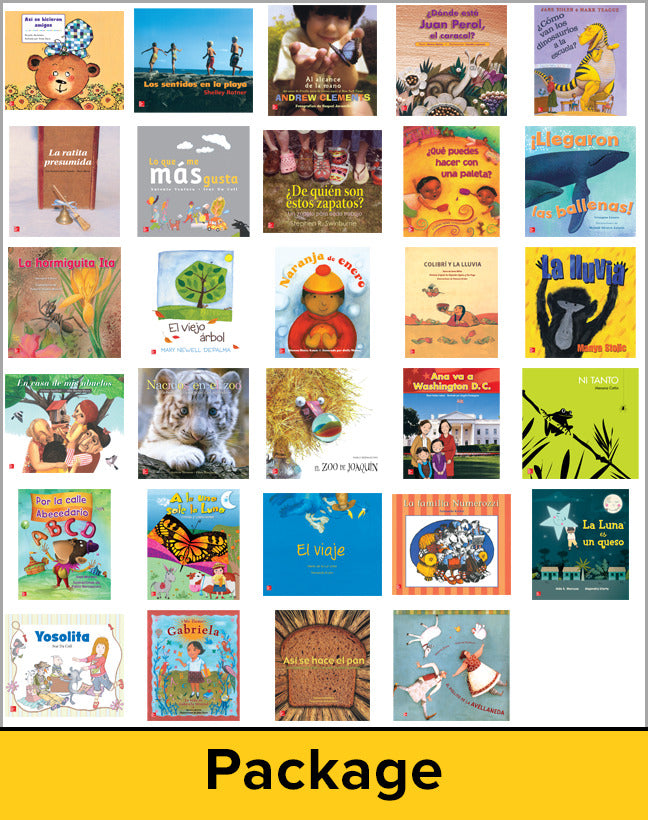 Lectura Maravillas Grade K Literature Big Book Package 32 Books