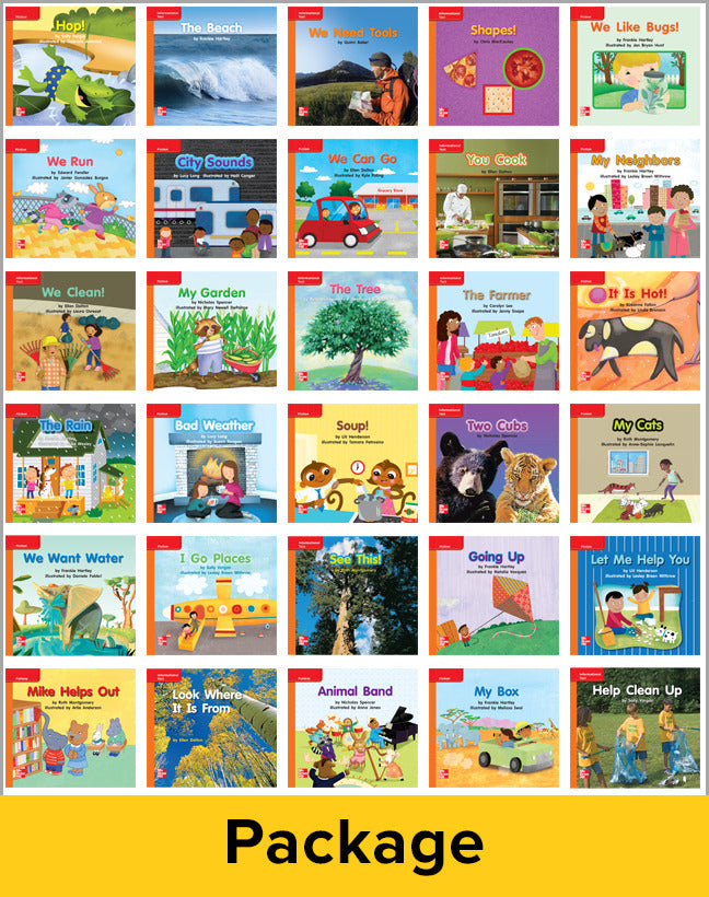 Reading Wonders Grade K Leveled Reader Package 1 Of 30 Approaching