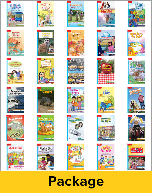 Reading Wonders Grade 1 Leveled Reader Package 1 Of 30 On Level