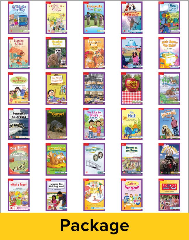 Reading Wonders Grade 1 Leveled Reader Package 1 Of 30 Ell