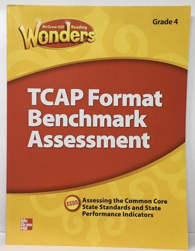 Reading Wonders TCAP Format Benchmark Assessment Grade 4 [Paperback] McGraw-Hill