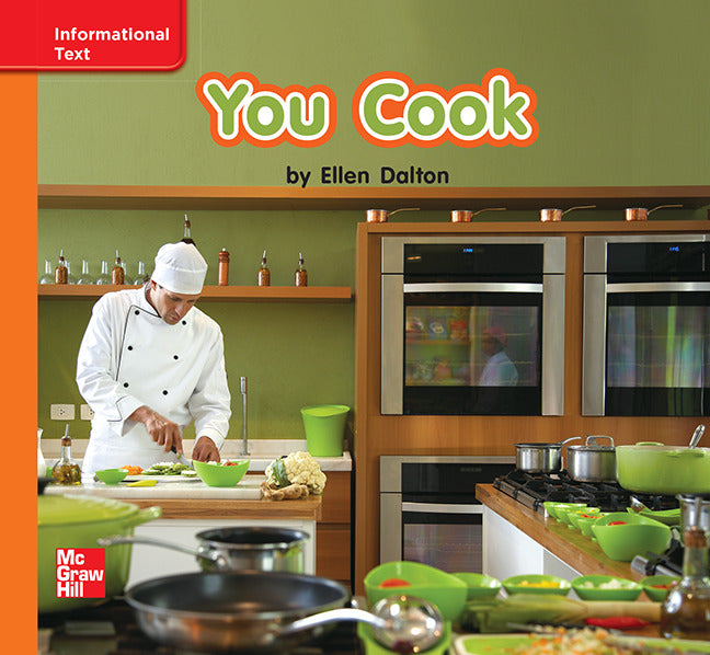 Reading Wonders Grade K Leveled Reader You Cook Approaching Unit 4 6 Pack