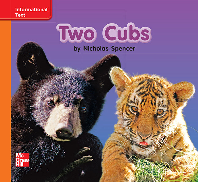 Reading Wonders Grade K Leveled Reader Two Cubs Approaching Unit 7 6 Pack