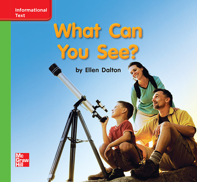 Reading Wonders Grade K Leveled Reader What Can You See Beyond Unit 2 6 Pack