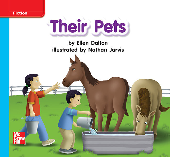 Reading Wonders Grade K Leveled Reader Their Pets Ell Unit 7 6 Pack