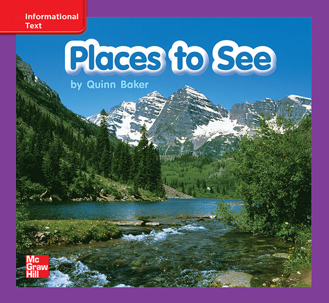 Reading Wonders Grade K Leveled Reader Places To See Ell Unit 8 6 Pack