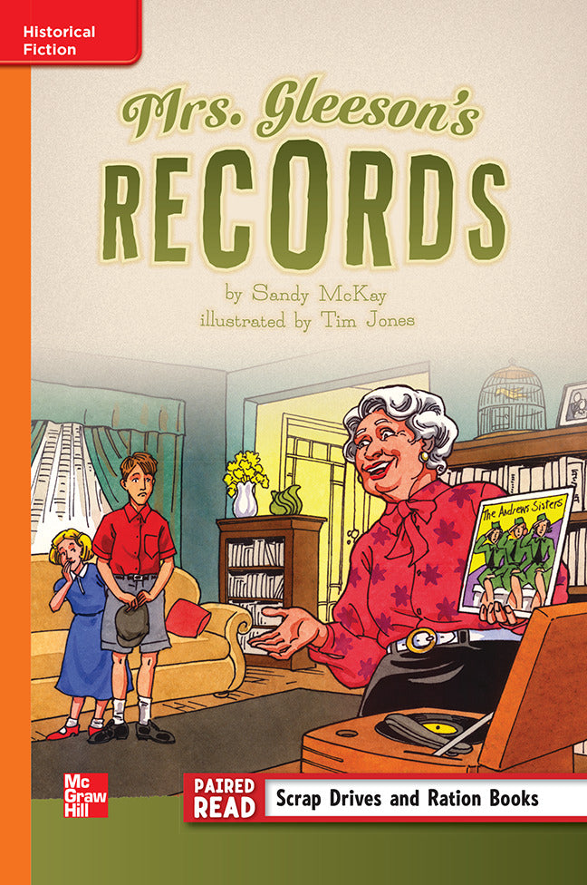 Reading Wonders Grade 5 Leveled Reader Mrs Gleesons Records Approaching Unit 6 6 Pack