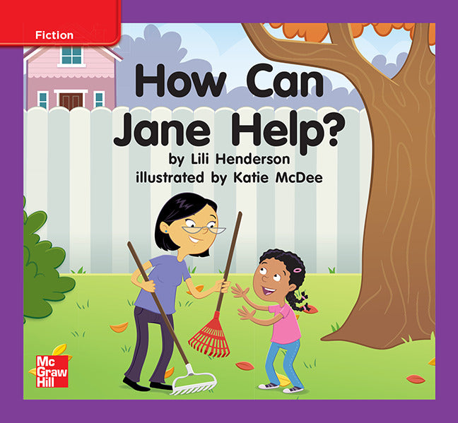 Reading Wonders Grade K Leveled Reader How Can Jane Help On Level Unit 9 6 Pack
