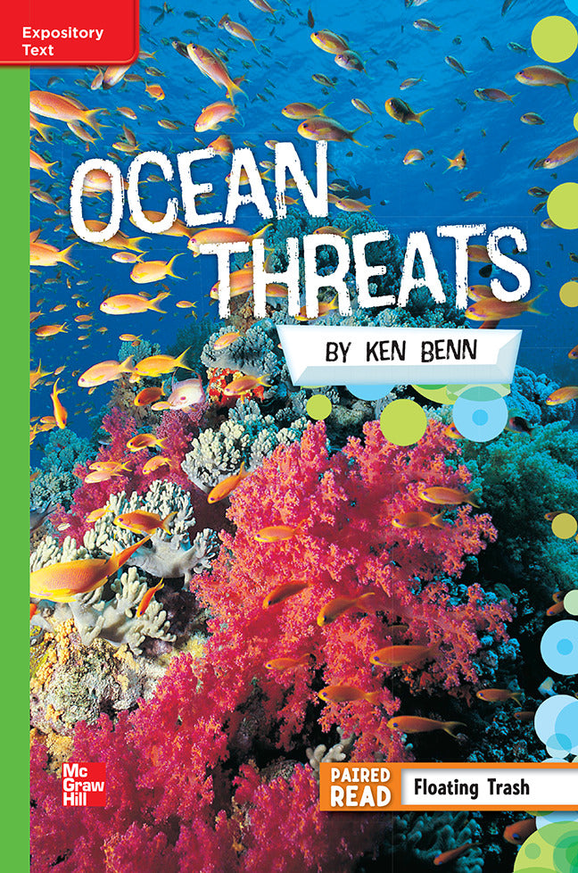 Reading Wonders Grade 5 Leveled Reader Ocean Threats Ell Unit 5 6 Pack