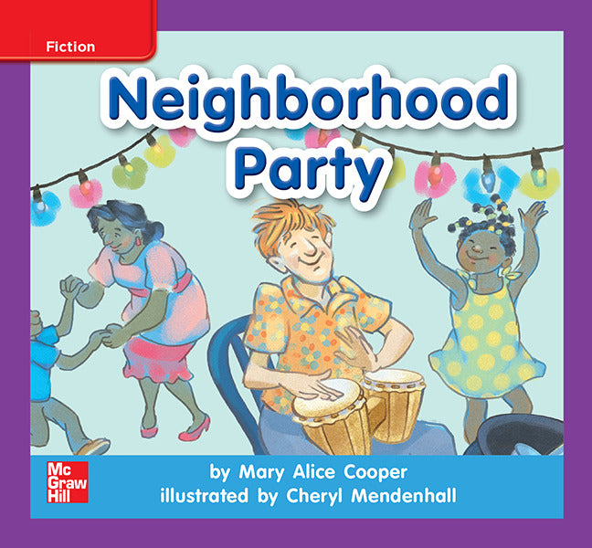 Reading Wonders Grade K Leveled Reader Neighborhood Party On Level Unit 4 6 Pack