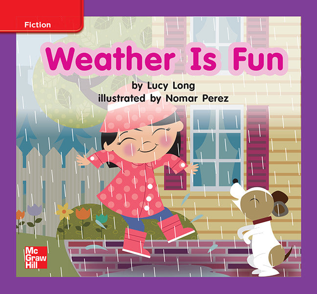 Reading Wonders Grade K Leveled Reader Weather Is Fun On Level Unit 6 6 Pack