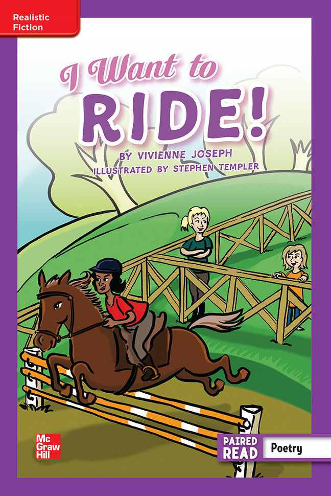 Reading Wonders Grade 5 Leveled Reader I Want To Ride On Level Unit 2 6 Pack