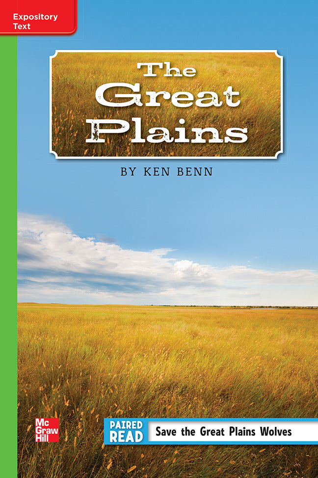 Reading Wonders Grade 5 Leveled Reader The Great Plains On Level Unit 5 6 Pack