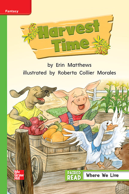 Reading Wonders Grade 1 Leveled Reader Harvest Time Beyond Unit 1 6 Pack
