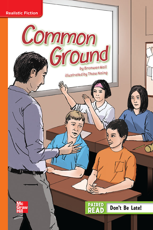 Reading Wonders Grade 6 Leveled Reader Common Ground Approaching Unit 3 6 Pack