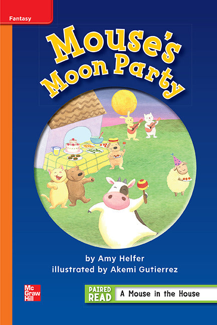 Reading Wonders Grade 1 Leveled Reader Mouses Moon Party Approaching Unit 1 6 Pack