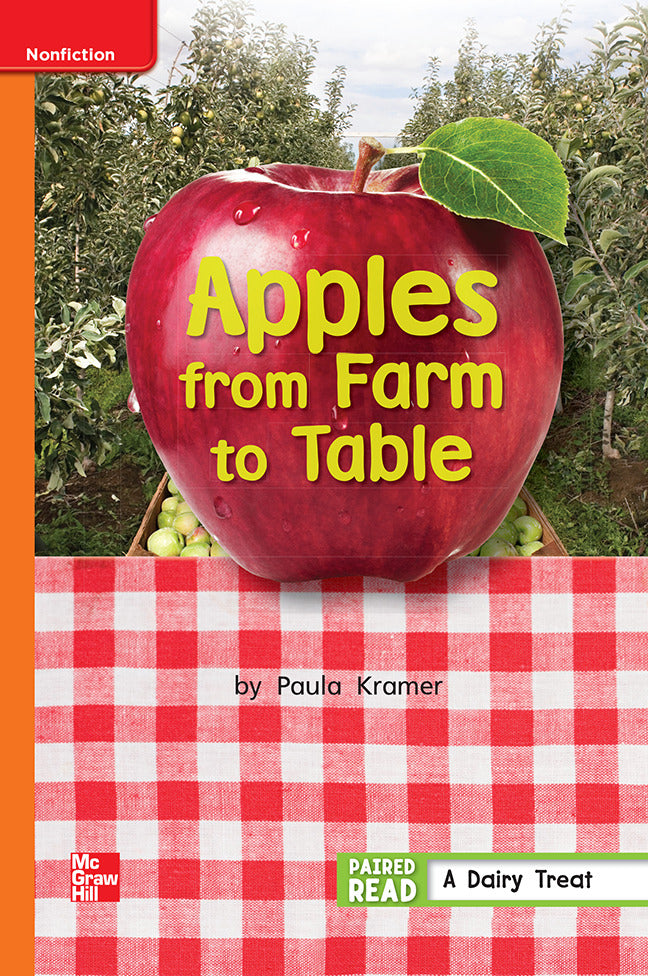 Reading Wonders Grade 1 Leveled Reader Apples From Farm To Table Approaching Unit 3 6 Pack