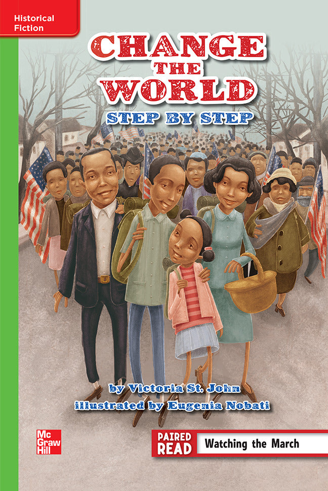Reading Wonders Grade 6 Leveled Reader Change The World Step By Step Beyond Unit 1 6 Pack