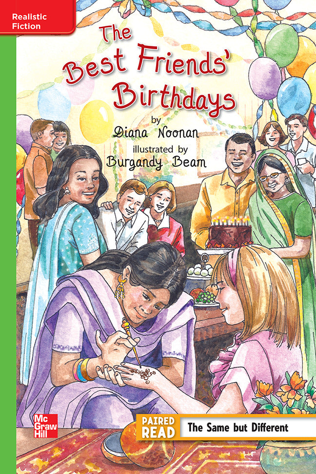 Reading Wonders Grade 6 Leveled Reader The Best Friends Birthdays Beyond Unit 4 6 Pack