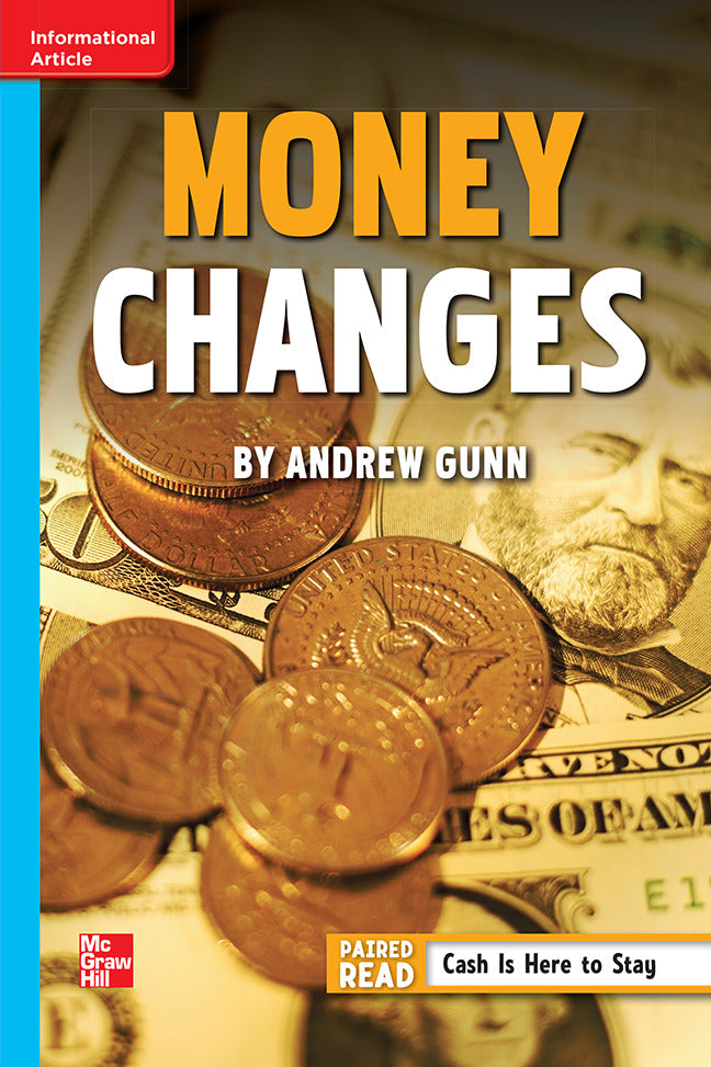 Reading Wonders Grade 6 Leveled Reader Money Changes Beyond Unit 1 6 Pack