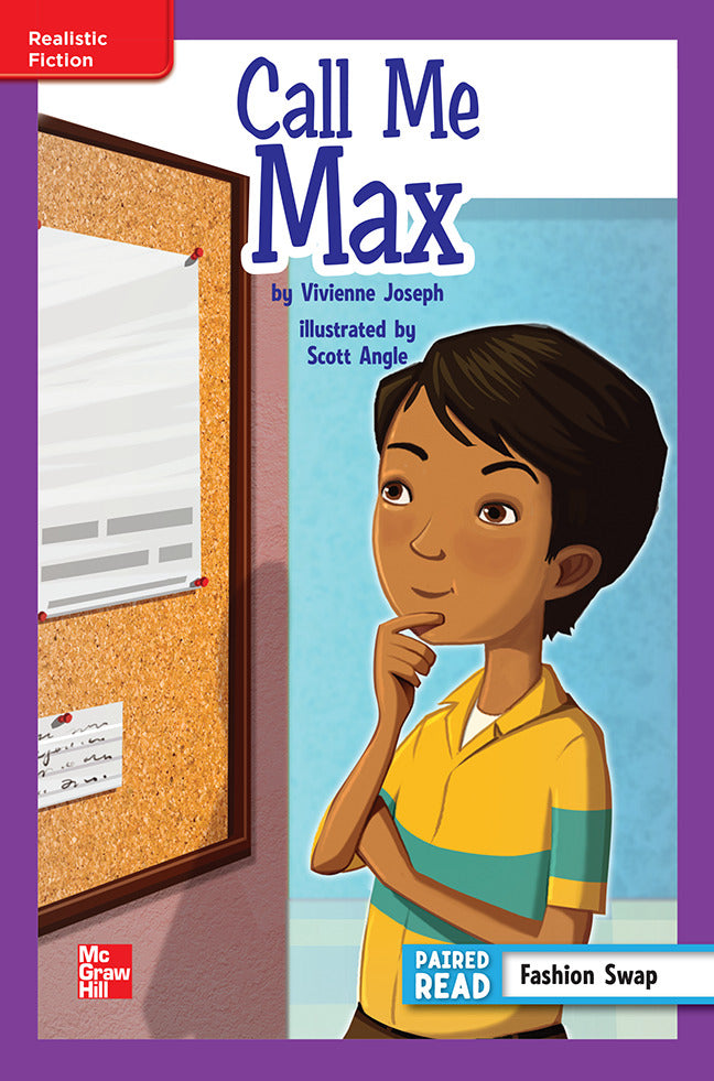 Reading Wonders Grade 6 Leveled Reader Call Me Max Ell Unit 1 6 Pack