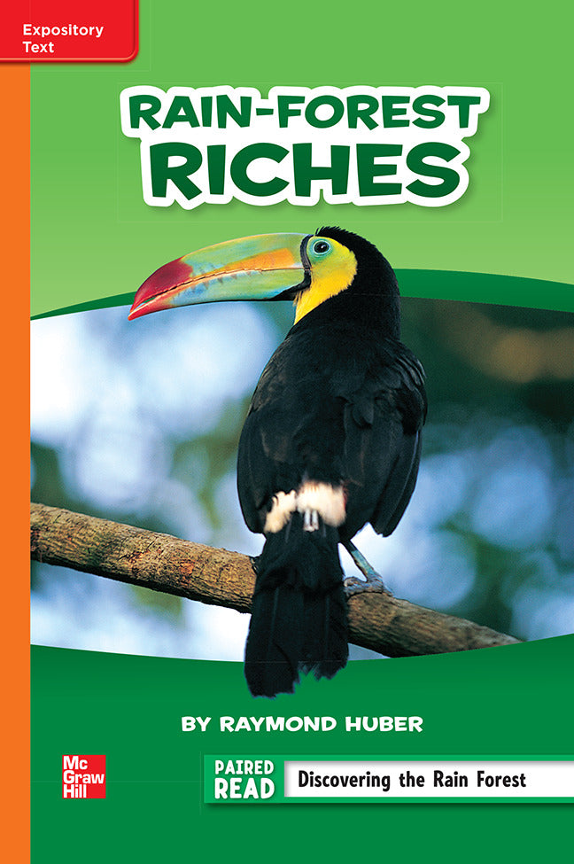 Reading Wonders Grade 6 Leveled Reader Rain Forest Riches Ell Unit 1 6 Pack