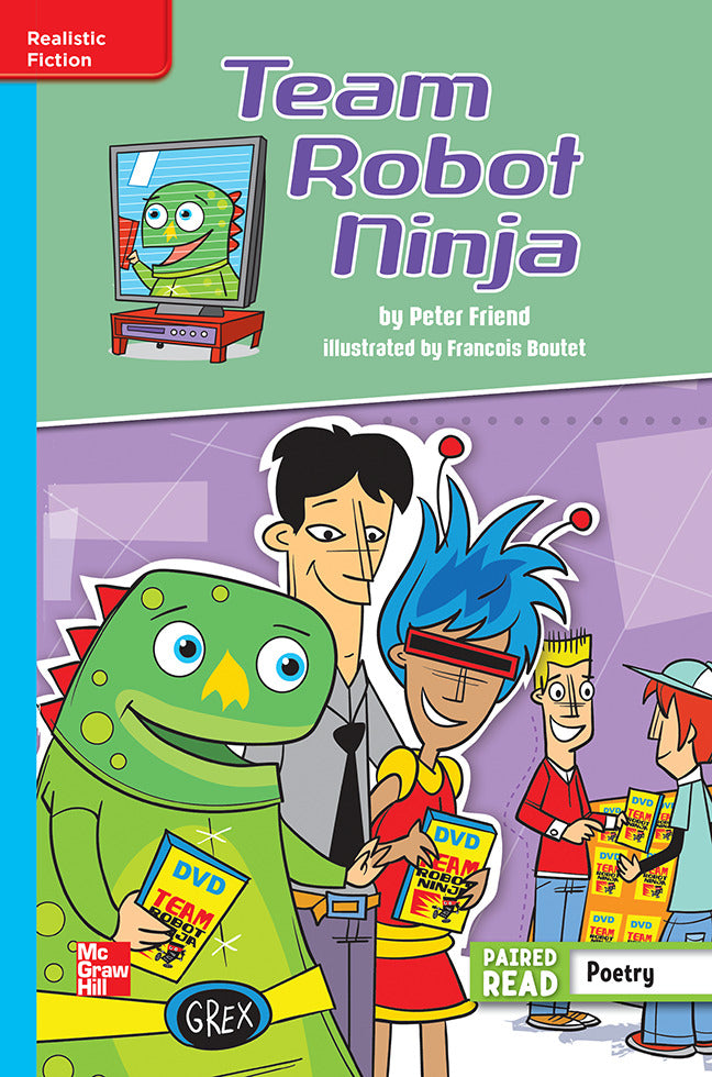 Reading Wonders Grade 6 Leveled Reader Team Robot Ninja On Level Unit 4 6 Pack