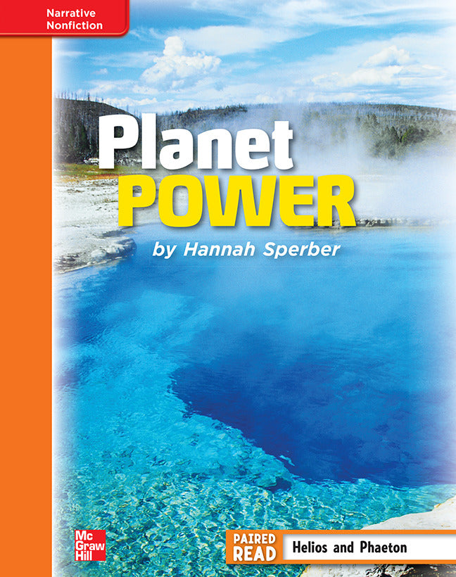 Reading Wonders Grade 4 Leveled Reader Planet Power Approaching Unit 6 6 Pack