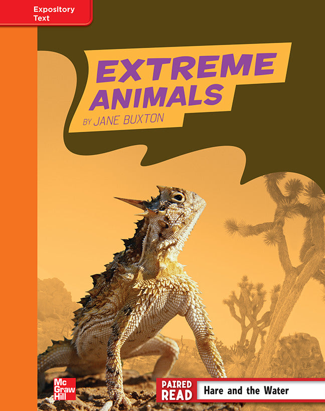 Reading Wonders Grade 4 Leveled Reader Extreme Animals Approaching Unit 2 6 Pack