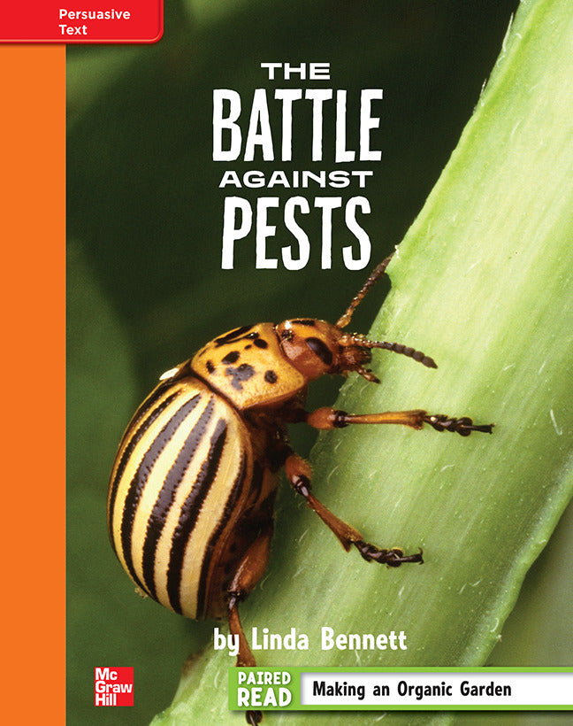 Reading Wonders Grade 4 Leveled Reader The Battle Against Pests Approaching Unit 3 6 Pack