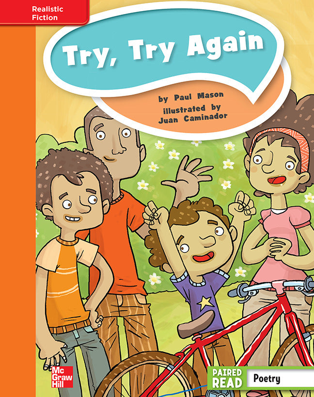 Reading Wonders Grade 4 Leveled Reader Try Try Again Approaching Unit 4 6 Pack