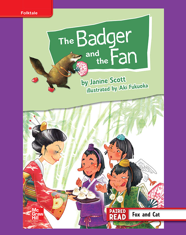 Reading Wonders Grade 4 Leveled Reader The Badger & The Fan Ell Unit 2 6 Pack