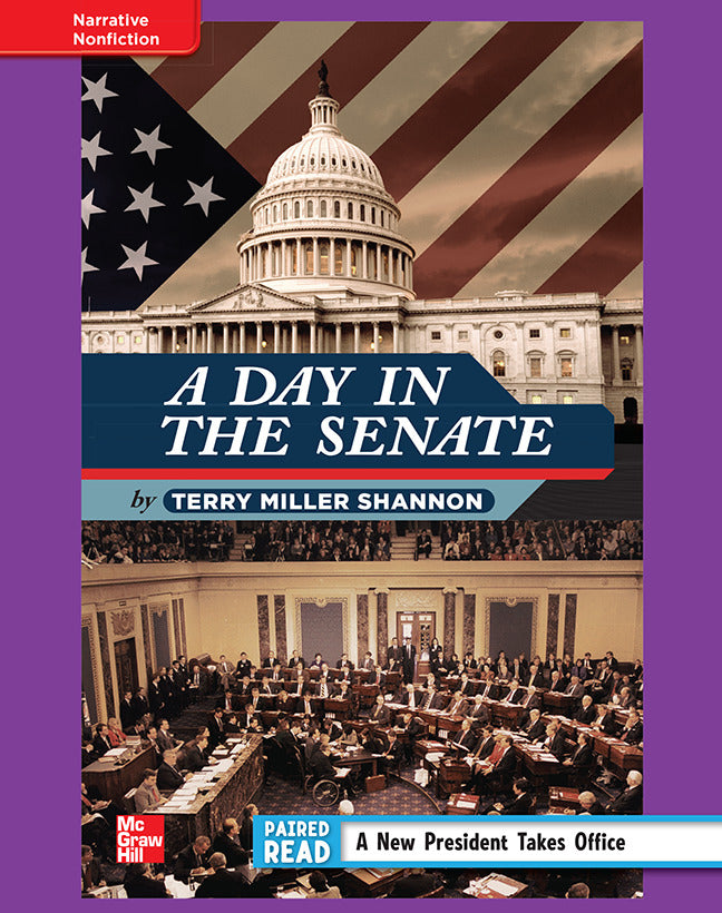 Reading Wonders Grade 4 Leveled Reader A Day In The Senate Ell Unit 4 6 Pack