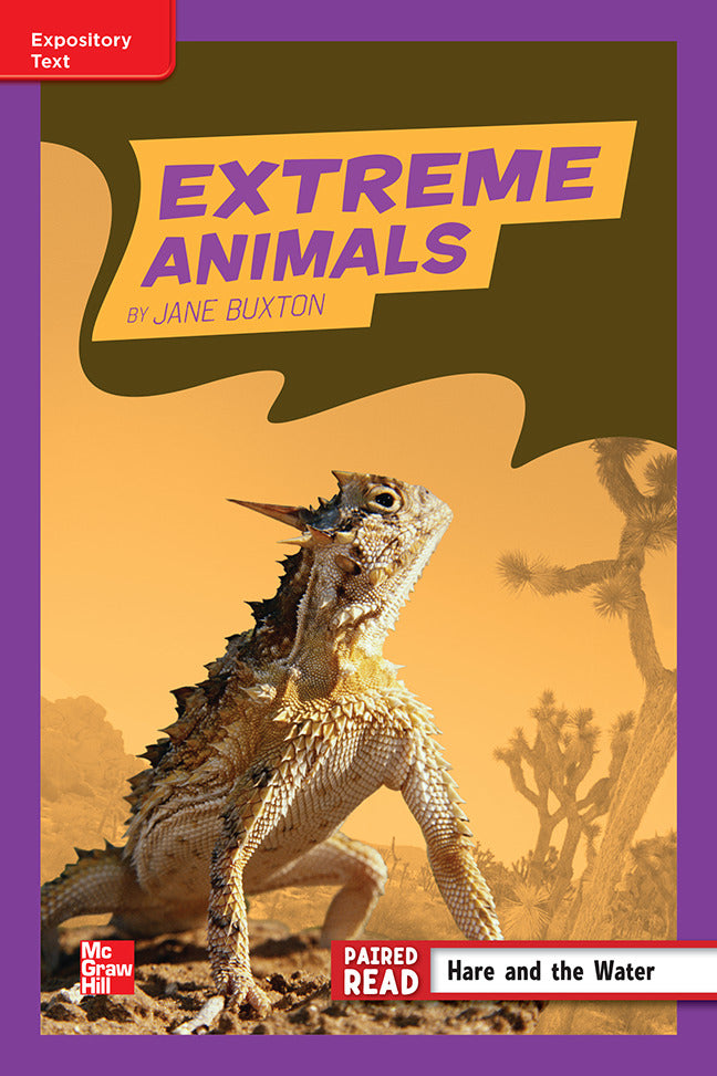 Reading Wonders Grade 4 Leveled Reader Extreme Animals Ell Unit 2 6 Pack