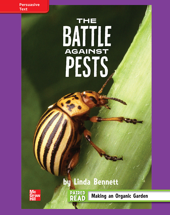 Reading Wonders Grade 4 Leveled Reader The Battle Against Pests Ell Unit 3 6 Pack