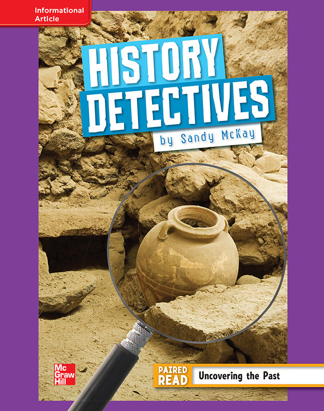Reading Wonders Grade 4 Leveled Reader History Detectives Ell Unit 5 6 Pack
